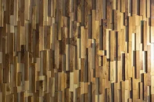 Parquet Flooring Design Stampe: Different wood patterns background