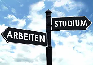 Decision Making Process Stampe: Direction sign working or study