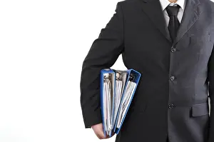 Business Attire Photoshoot Stampe: Document carrier