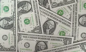 US Dollar Note Value Stampe: Dollar notes 1 Dollar