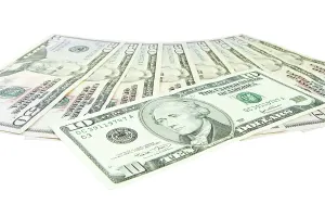 Capital Market Finance Image Stampe: Dollars background