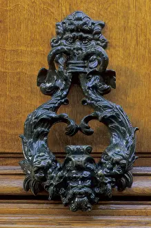 Paris Door Knocker Stampe: Door knocker