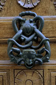 Embellished Front Doors Stampe: Door knocker