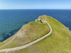 Port Isaac Stampe: Castello di Doyden, costruito intorno al 1830.