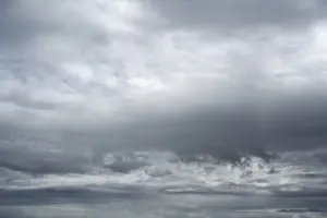 Deserted Full Frame Image Stampe: Dramatic cloud formation, filling the format