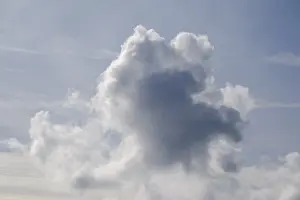 Lower Saxony Weather Stampe: Dramatic cloud in the sky, North Sea