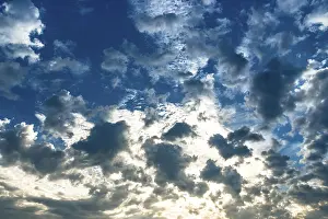 Evening Light In Florence Stampe: Dramatic clouds in the sky, Florence