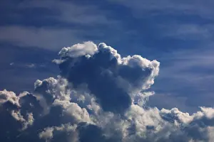 Travel Photography Austria Stampe: Dramatic cloudscape with (cumulus) clouds