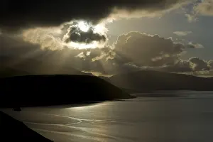 Cloudy Sky Mood Stampe: Dramatic light mood, cloudy sky