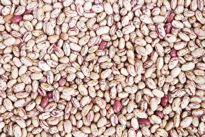 Close Up Bean Images Stampe: Dried patterned beans