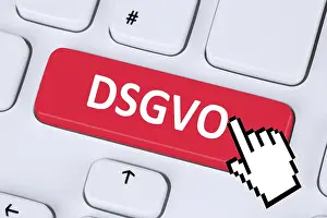 Stuttgart Germany Image Stampe: DSGVO Basic Data Protection Regulation