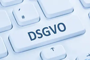Stuttgart Germany Image Stampe: DSGVO Basic Data Protection Regulation