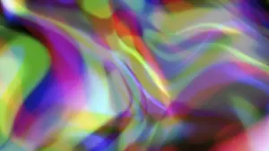 Vibrant Abstract Art Stampe: A dynamic abstract image featuring vibrant