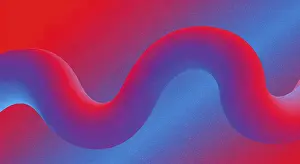 Colorful Artwork Stampe: A dynamic design featuring a flowing