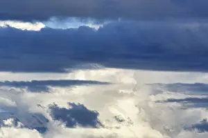 Cloud Formations Stampe: Dynamic mix of different cloud formations