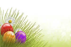 Easter Bunny Figurine Stampe: Easter 7