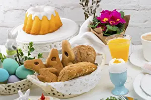 Colourful Food Photography Stampe: Easter cake