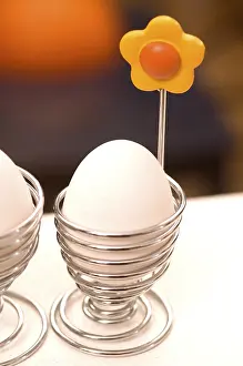 Easter Egg Display Stampe: Egg in a egg cup