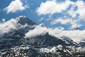 Grindelwald Switzerland Stampe: Eiger, Eiger north face, Monch