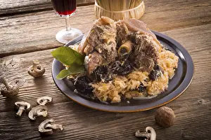 Upper Bavaria Cuisine Stampe: Eisbein
