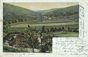 Exact Date Unknown Historical Image Stampe: Eisenberg in Thuringia, Thuringia