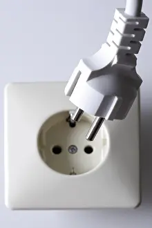 Power Supply Line Stampe: Electrical plug and outlet (socket)