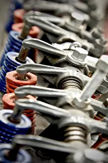 Closeup Studio Photography Stampe: Engine close up