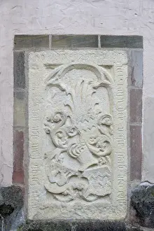 German Municipal Church Stampe: Epitaph from 1497 at the Stadtkirche