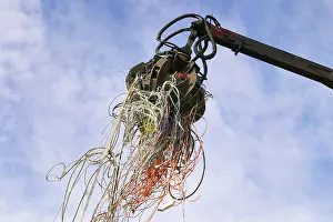 Environmental Pollution Control Stampe: Excavator with cable