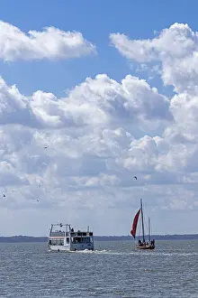 Excursion Boat Stampe: Excursion boat, Zeesboot, Wustrow