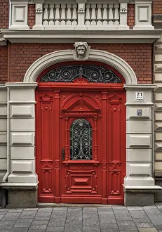 Close Up Building Detail Stampe: Facade detail