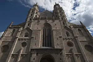 St Stephens Cathedral Vienna Stampe: Facade, St. Stephen's Cathedral