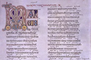 Christian Scripture Images Stampe: Facsimile of the Book of Kells