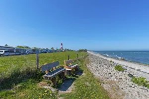 Baltic Sea Lighthouse Stampe: Falshoeft lighthouse, navigation