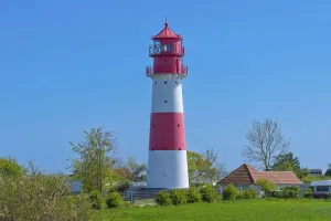 German Landscapes Stampe: Falshoeft lighthouse, navigation