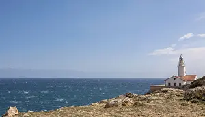 Far De Capdepera Lighthouse Stampe: Far de Capdepera lighthouse, cliffs