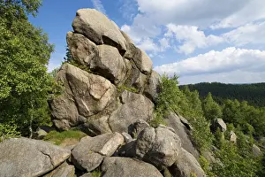 Sculpted Granite Rocks Stampe: Feigenbaumklippe or Feigenbaumkanzel