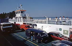 County Clare Ireland Stampe: Ferry to Tarbert, Killimer, County Clare