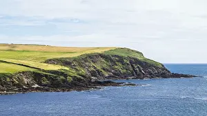 River Emme Waterfront Stampe: Fields and Farms Cliffs over cliffs