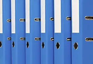 Austria Document Storage Stampe: File folders with documents and papers