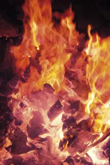 Open Fire Pit Stampe: Fire
