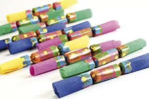 Colourful Still Life Stampe: Firecrackers