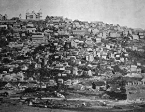 African Cityscape Photography Stampe: One of the first autotypes of Tananarive