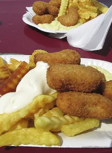Fish And Chips Stampe: Fish and chips