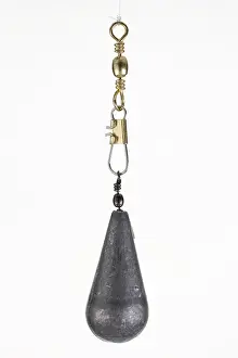 Angling Equipment Stampe: Fishing sinker