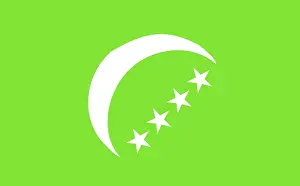 East Africa Flags Stampe: Flag of Comoros