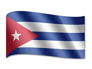 Empty Island Banner Stampe: Flag of Cuba