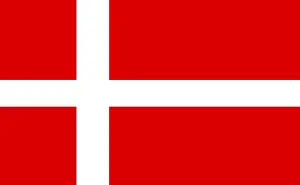 European Nationality Symbol Stampe: Flag of Denmark