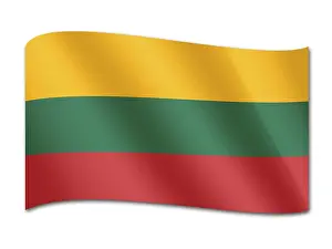 Lithuanian Flag Stampe: Flag of Lithuania