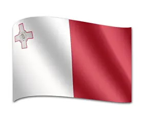 Deserted Island State Flag Stampe: Flag of Malta